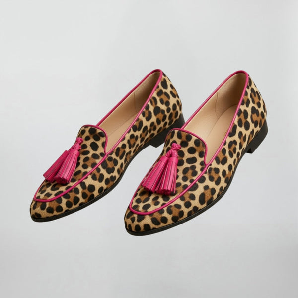 Lana | Pantofi de Casă Decorați cu Mărgele