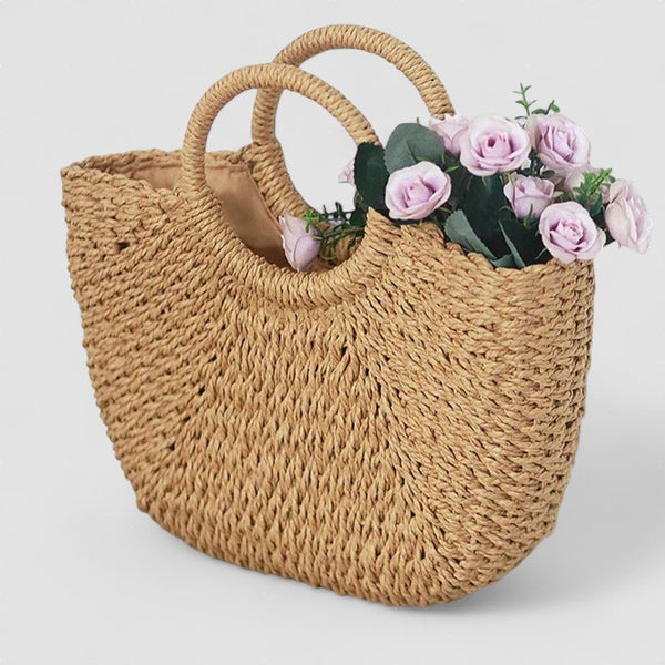 Geantă din stuf Linari - Eleganță Naturală